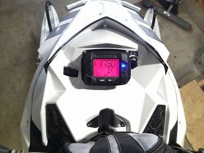 Polaris pro rmk 2011- 2015 gauge relocation lifter kit in black