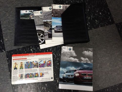 2007  bmw m5, m6 original owners manual, road atlas, reference guide &amp; supplemen