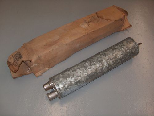 Ac delco 1961 1962 oldsmobile f-85 buick jetfire 2bc gm nos exhaust muffler