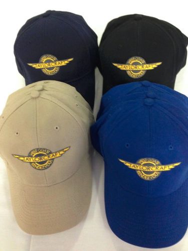 Custom taylorcraft embroidered navy black khaki royal cap