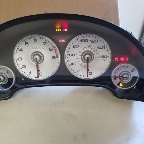 02 03 04 acura rsx type s speedometer gauge 6 speed cluster mph type-s 191k