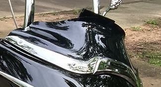 Harley davidson 3-piece windshield trim, chrome, road glide 2002-2012