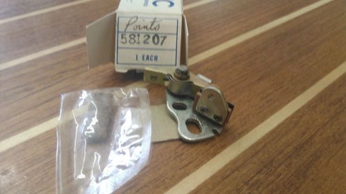 Omc 581207 breaker point assembly