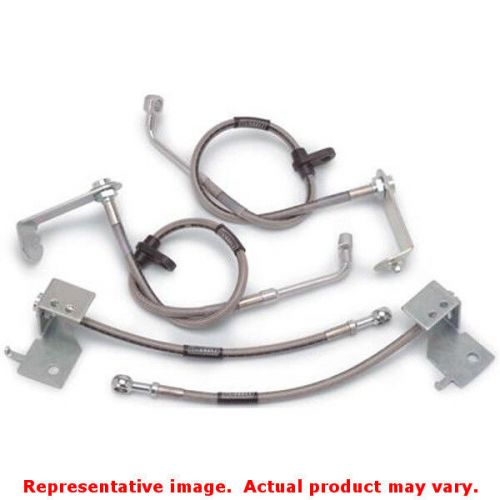 Russell 693380 street legal brake line kit front fits:ford 2005 - 2009 mustang