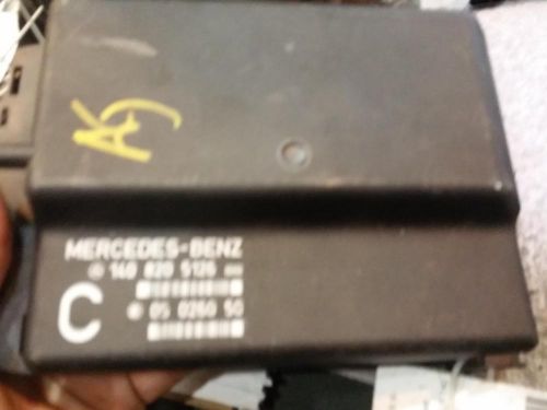 Mercedes mercedes s-class chassis brain box 140 type, memory; below seat, fron