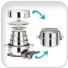 Magma, cookware 10 pc. ss, a10360l