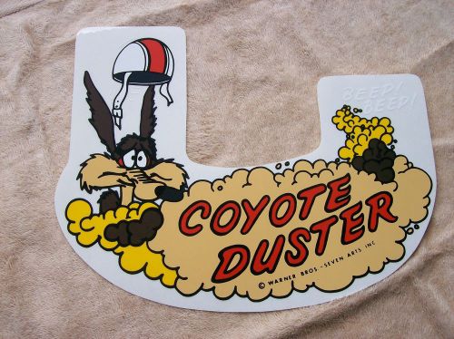 Mopar 1969 coyote duster hemi 6v air cleaner decal chrysler