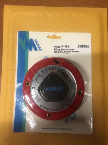 Valmar marine battery selector switch (model # 31102) *new*