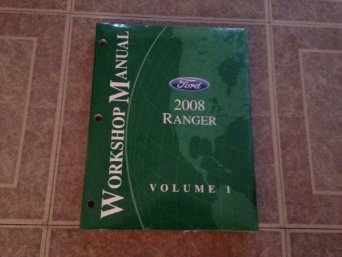 2008 ford ranger truck factory dealer ship work shop service repair manual book