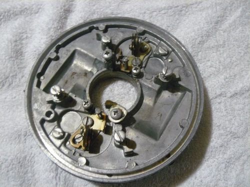 1973 evinrude yachtwin 4 hp armature plate &amp; cam