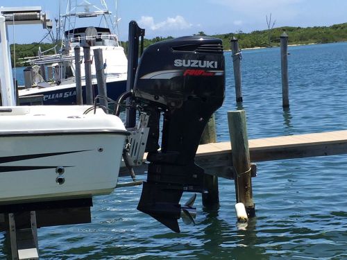 Single 2009 suzuki df300 300+hp 30" outboard engine runs excellent no reserve!