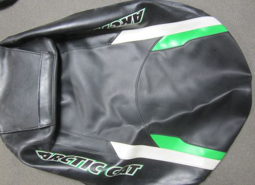 Arctic cat  '09 m series and others seat cover black/green/white