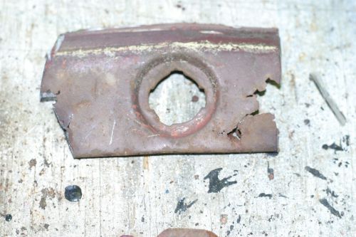 1964 gto trunk lock repair sheet metal