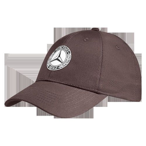 Mercedes benz men's baseball cap classic brown new