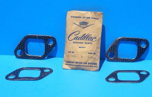 Set of 4 cadillac nos exhaust manifold gaskets  part #145 1916 group #8.4454