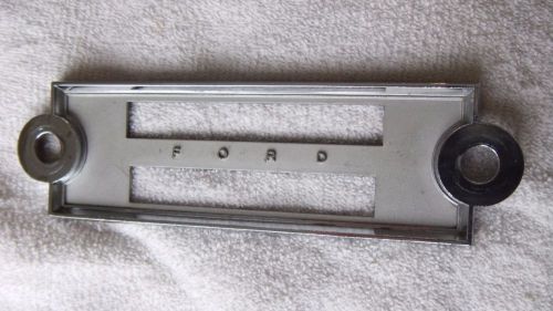 1964 galaxie radio face plate c4aa-18842