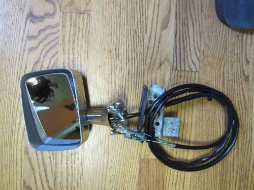 1971-76 cadillac passenger door mirror - good condition - fits eldo fleetwood +