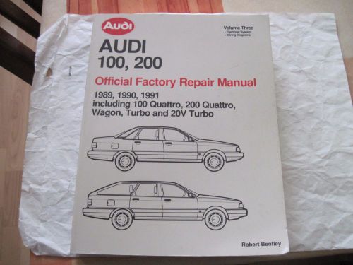1989 1990 1991 audi 100 200 repair manual