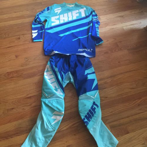 Shift assault pants jersey gloves motocross  mx riding gear dirtbike