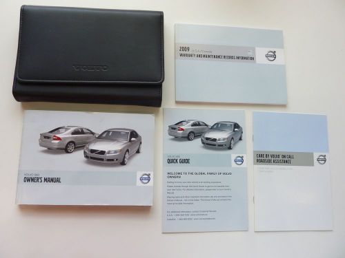 Original 2007 volvo s80 owners manual book set with case *free shipping