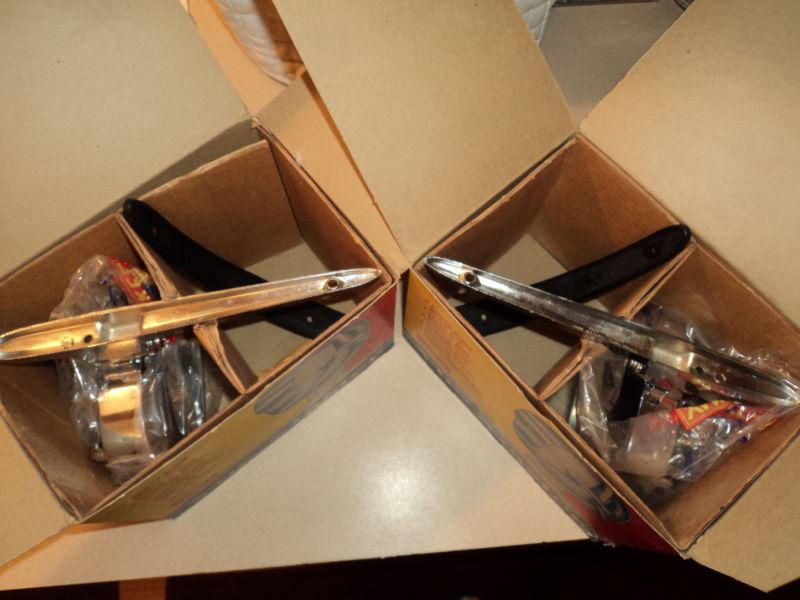 2 NOS YANKEE VUE-MASTER MIRROR PONTIAC CHEVY BUICK OLDS 50 51 52 53 54 55 56 57, US $199.95, image 2