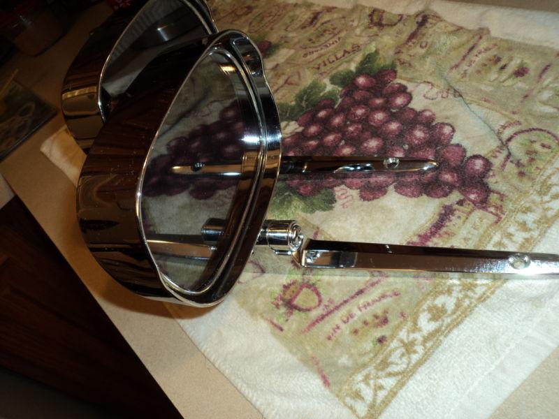 2 NOS YANKEE VUE-MASTER MIRROR PONTIAC CHEVY BUICK OLDS 50 51 52 53 54 55 56 57, US $199.95, image 8