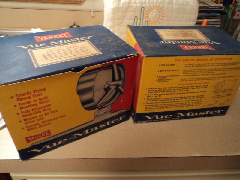2 NOS YANKEE VUE-MASTER MIRROR PONTIAC CHEVY BUICK OLDS 50 51 52 53 54 55 56 57, US $199.95, image 12