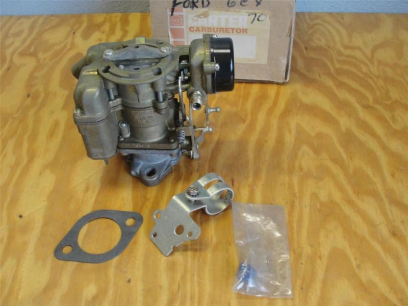 Nos 1970 ford maverick 170, 200 carter carburetor 6602s
