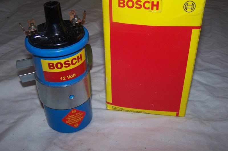 Bosch 12 volt super coil for bug/beetle/super original and new! 1973-1979 