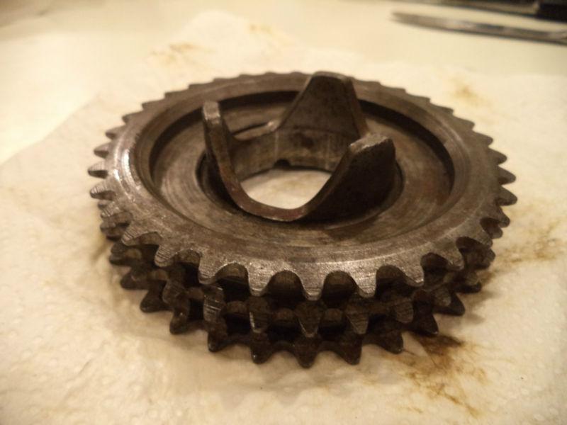 Compensator Sprocket, 34T, 67-76 Ironhead XL, OEM# 40273-67, US $32.95, image 2