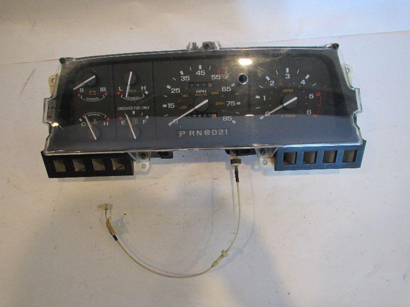89 90 91 92 ford ranger navajo explorer speedometer head only mph  f07f ae