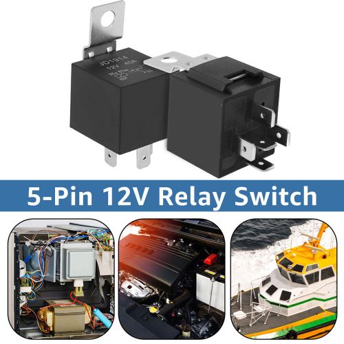 5/10Pcs Automotive Relay Waterproof 5-Pin 12V Car Relay Switch Premium 30/40AMP◇, US $17.39, image 6