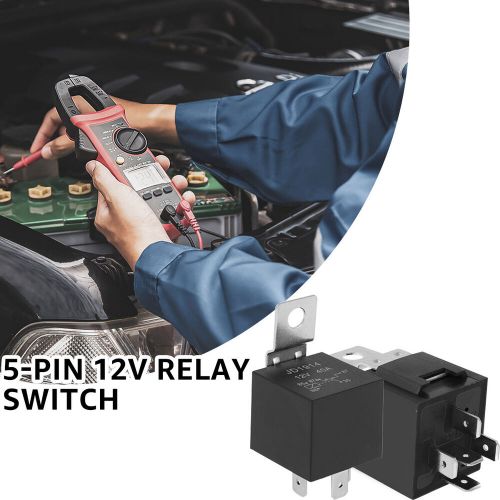 5/10Pcs Automotive Relay Waterproof 5-Pin 12V Car Relay Switch Premium 30/40AMP◇, US $17.39, image 7