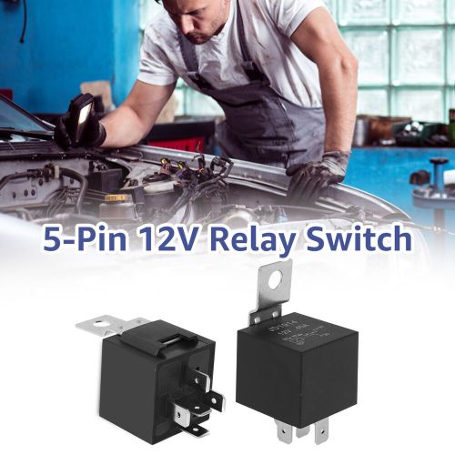 5/10Pcs Automotive Relay Waterproof 5-Pin 12V Car Relay Switch Premium 30/40AMP◇, US $17.39, image 11