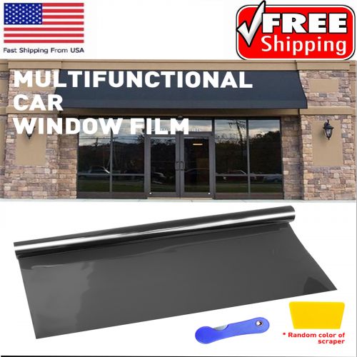 Roll Blackout Window Tint Film 70% VLT 20" 10FT x Car Heat & UV Block Glass Home, US $14.09, image 8