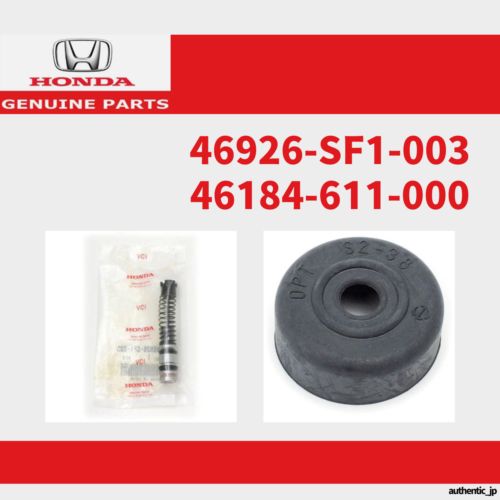Honda civic accord genuine clutch master piston assy &amp; dust seal set oem japan