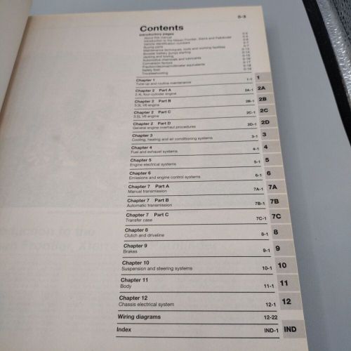 Haynes Nissan Frontier Xterra Pathfinder Repair Manual (1996-2001) 72031, US $14.99, image 3