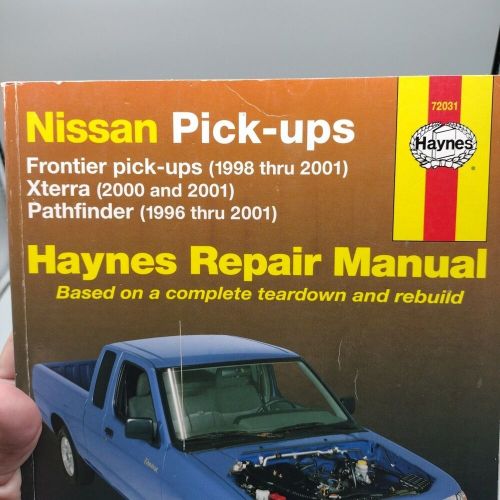 Haynes Nissan Frontier Xterra Pathfinder Repair Manual (1996-2001) 72031, US $14.99, image 5