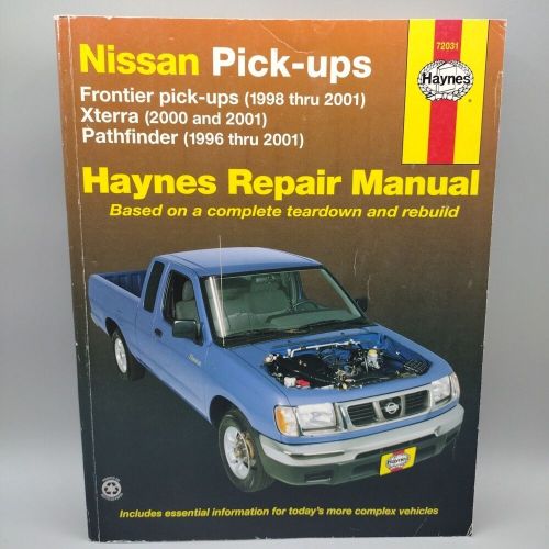 Haynes Nissan Frontier Xterra Pathfinder Repair Manual (1996-2001) 72031, US $14.99, image 10