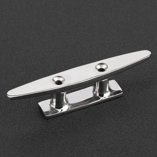 4Pcs 100mm/3.9in Stainless Steel Boat Dock Deck Mooring Rope Cleat Accessory, US $26.88, image 5