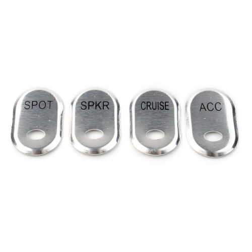 Chrome Brushed Panel Switch Covers For Harley Touring Electra Glide Road Glide, US $8.08, image 4
