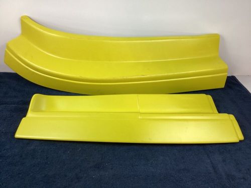 Five Star MD3 EVO Rush Dirt Late Model Lower Valance Full Set Yellow, US $129.95, image 4