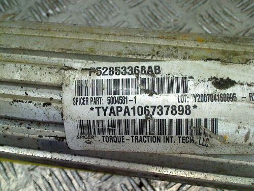 JOINT SHAFT PROPHESIVE Dodge Nitro SUV 3.7 V6 4x4 Automotive (EKG) 2007 P52853368AB-, US $, image 2