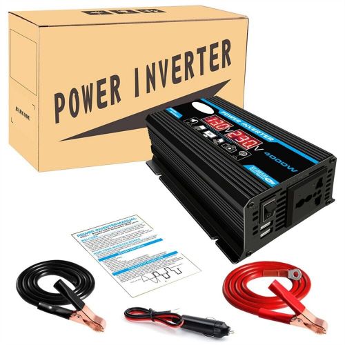 Durable Car Car Power Inverter Car Accessories 4000W DC 12V To AC 220V, US $52.54, image 4