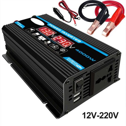 Durable Car Car Power Inverter Car Accessories 4000W DC 12V To AC 220V, US $52.54, image 9
