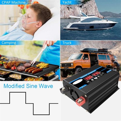 Durable Car Car Power Inverter Car Accessories 4000W DC 12V To AC 220V, US $52.54, image 13