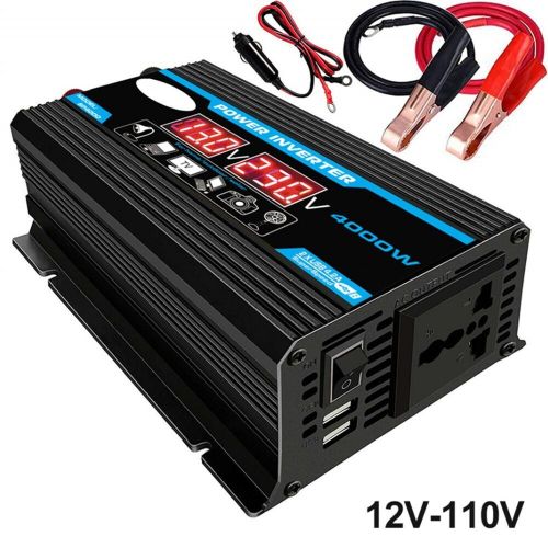 Durable Car Car Power Inverter Car Accessories 4000W DC 12V To AC 220V, US $52.54, image 19