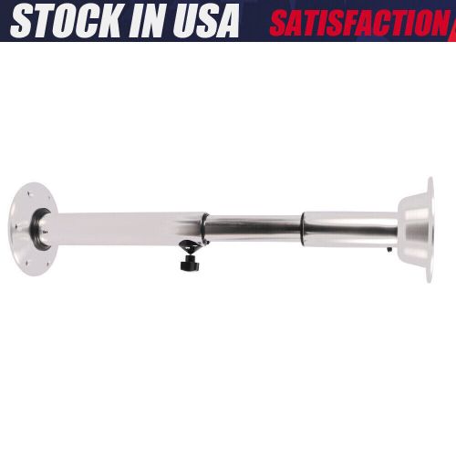 Adjustable table pedestal stand base for rv marine boat caravan aluminum top