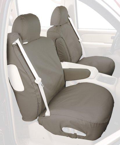 Covercraft Front Bucket SeatSaver Seat Covers - Polycotton Fabric, Mi Gray, US $123.46, image 2