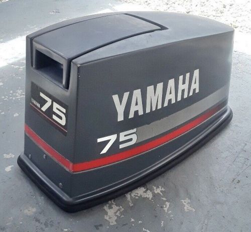 75 hp Yamaha 692-42610-H1-4D TOP COWLING engine cover two stroke ‘96-00, US $300.00, image 2